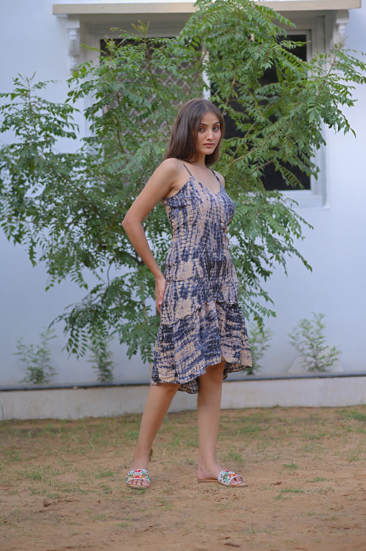 ADJUSTER ONE FRILL DRESS