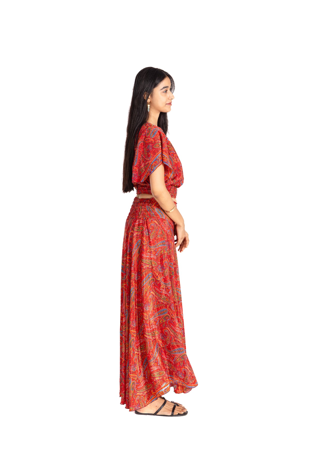 Rosewood Paisley Wrap Set