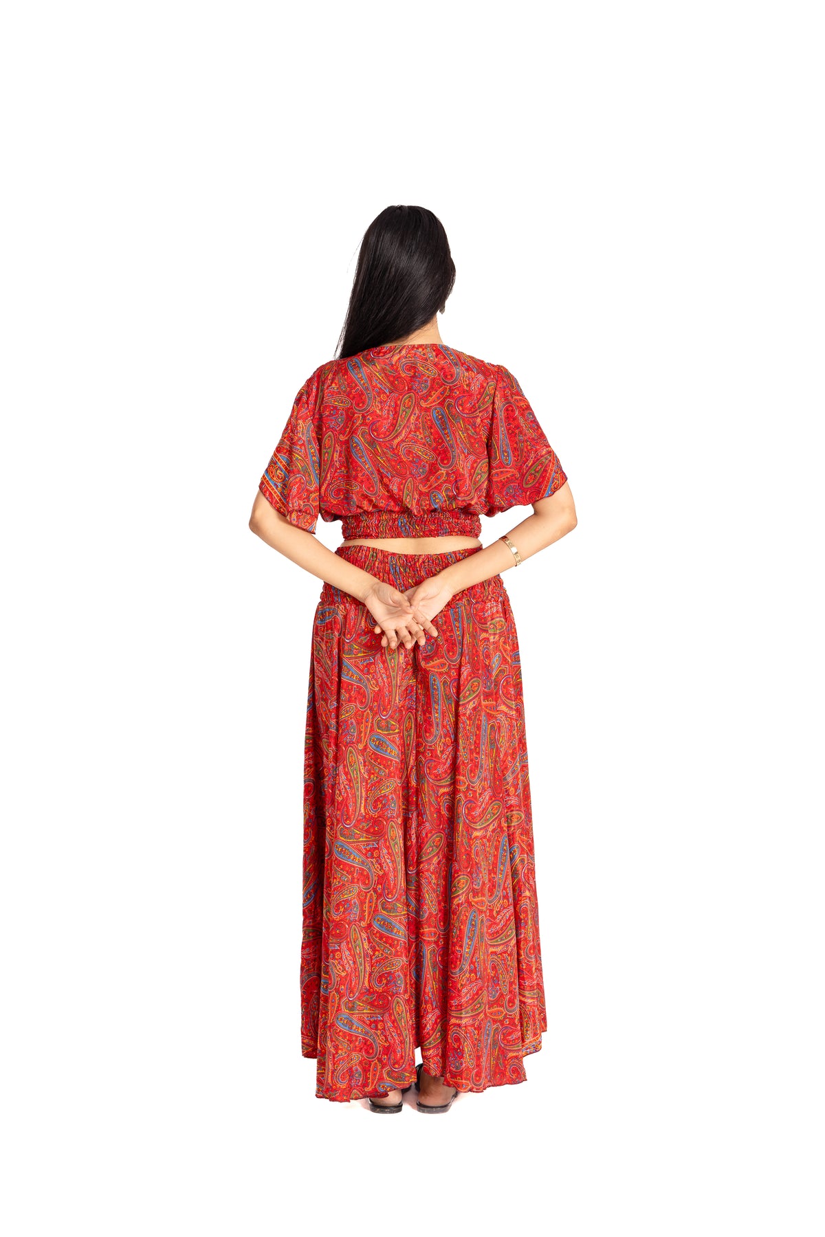 Rosewood Paisley Wrap Set