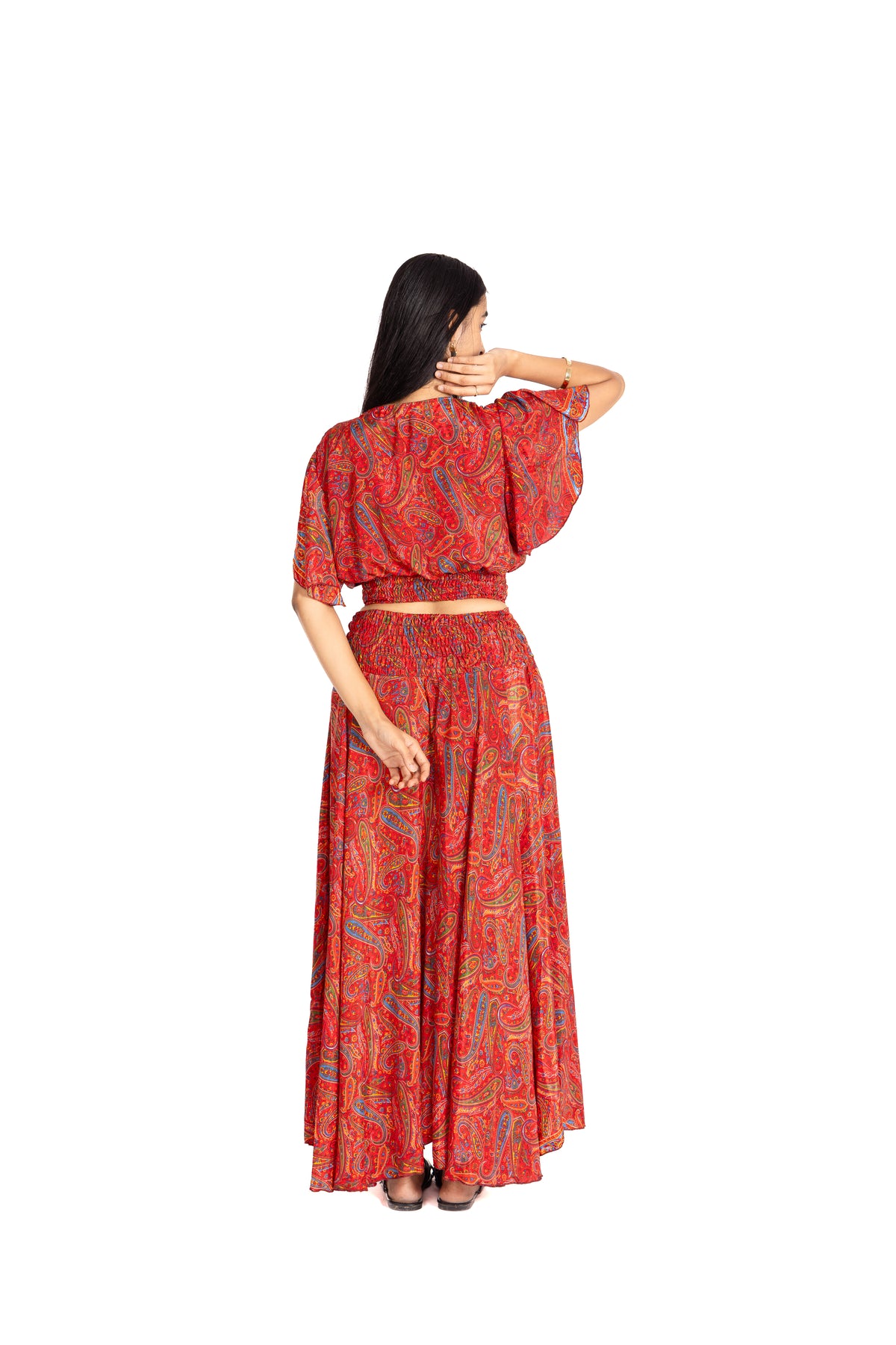 Rosewood Paisley Wrap Set