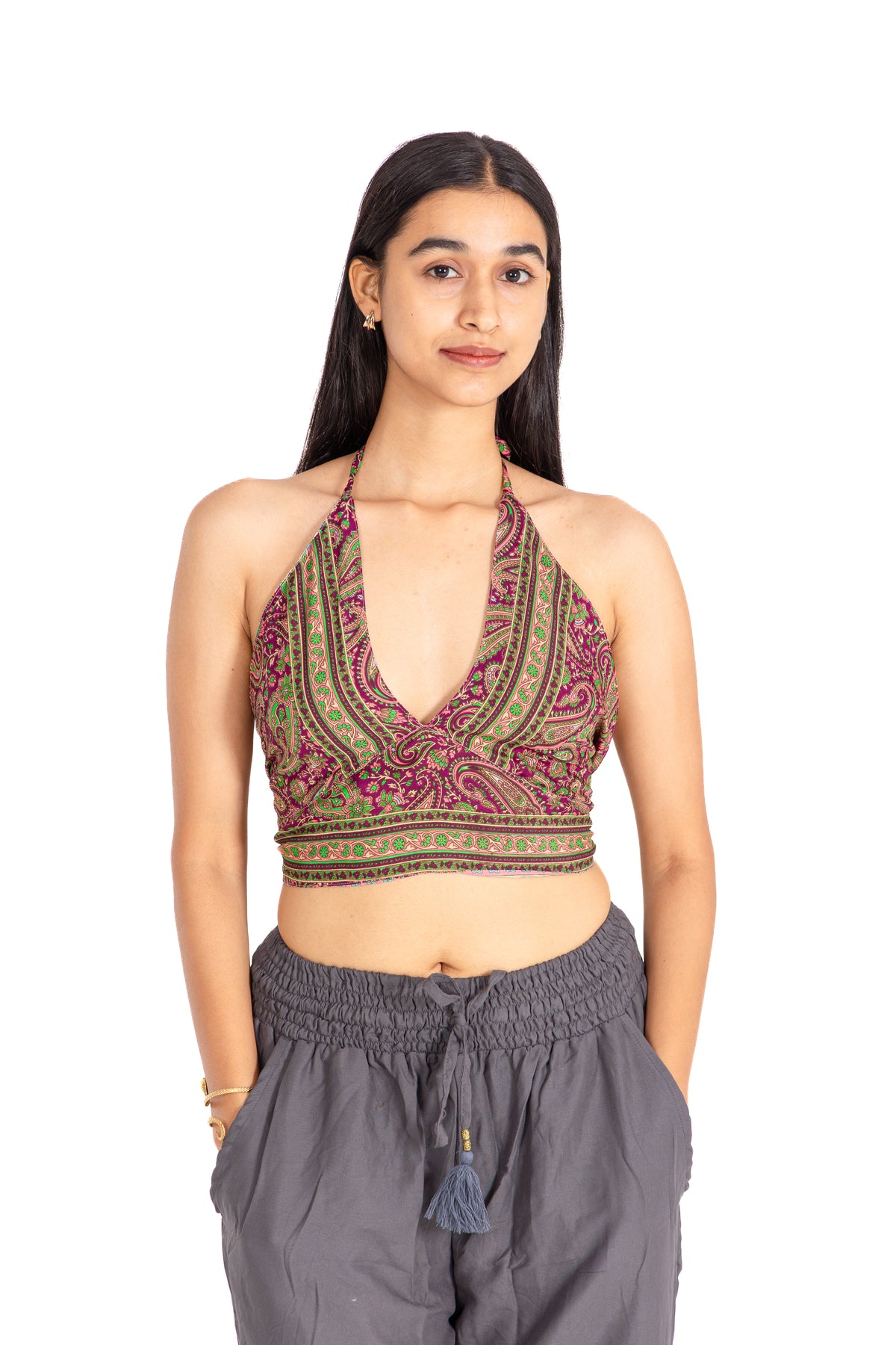 REVERSIBLE CROP TOP