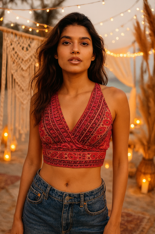 REVERSIBLE CROP TOP
