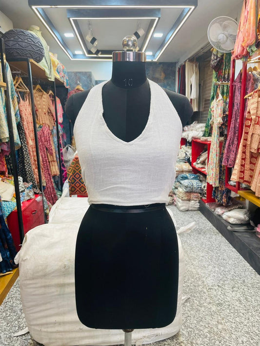 tie back jute top