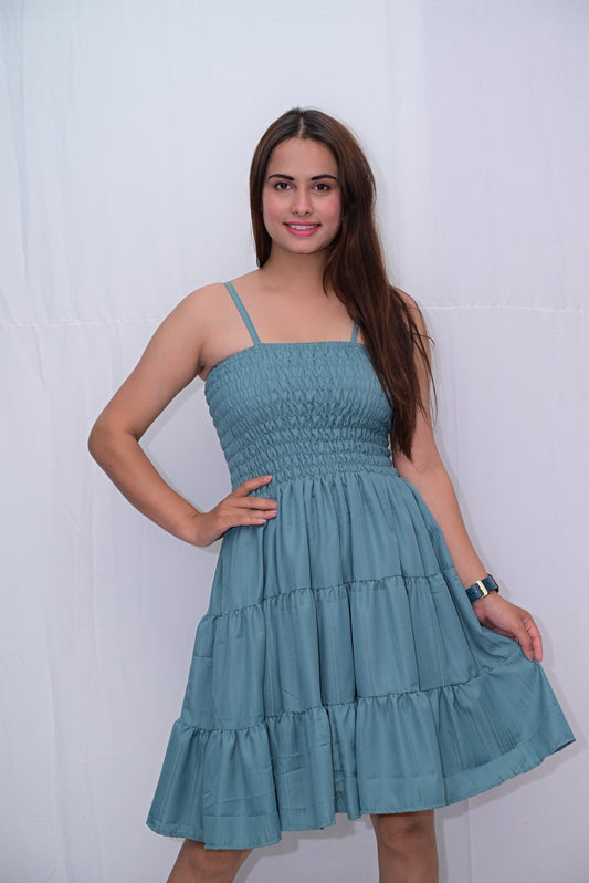 addjustor bobin short dress